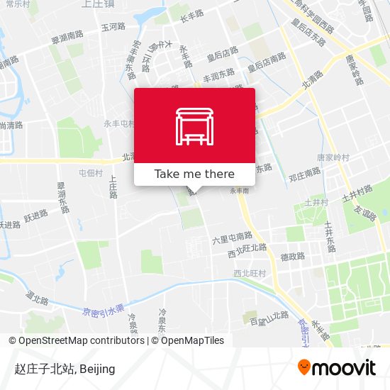 赵庄子北站 map