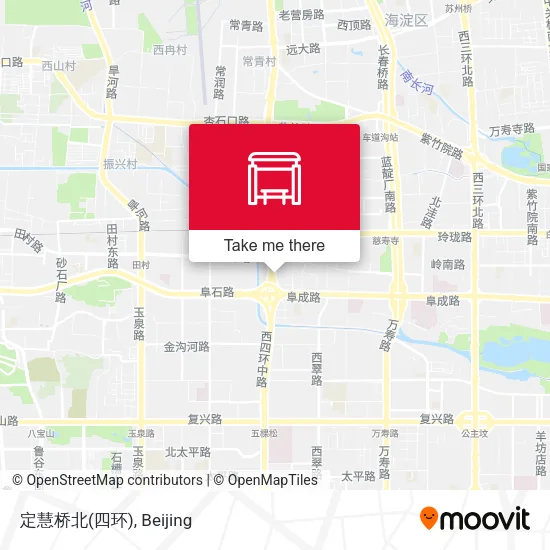 定慧桥北(四环) map