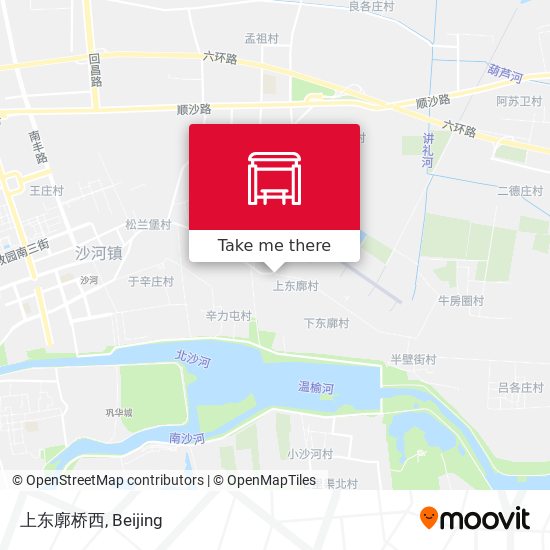 上东廓桥西 map