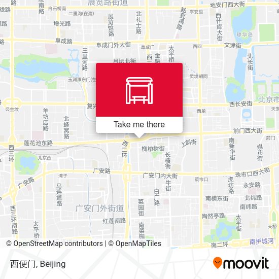 西便门 map