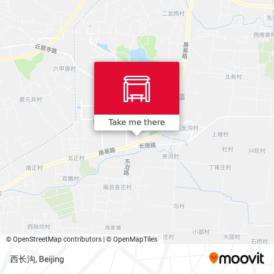 西长沟 map