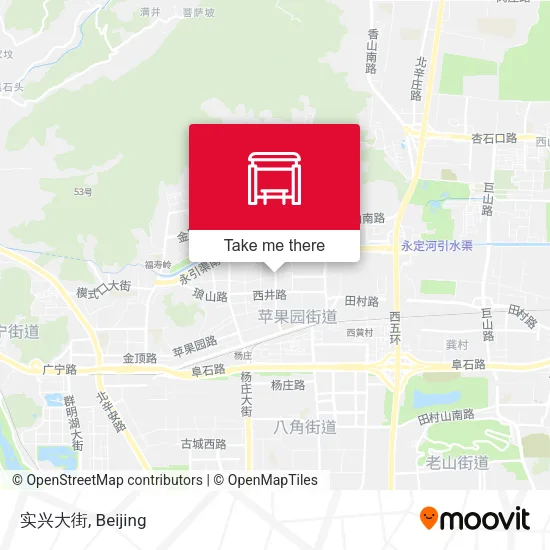实兴大街 map