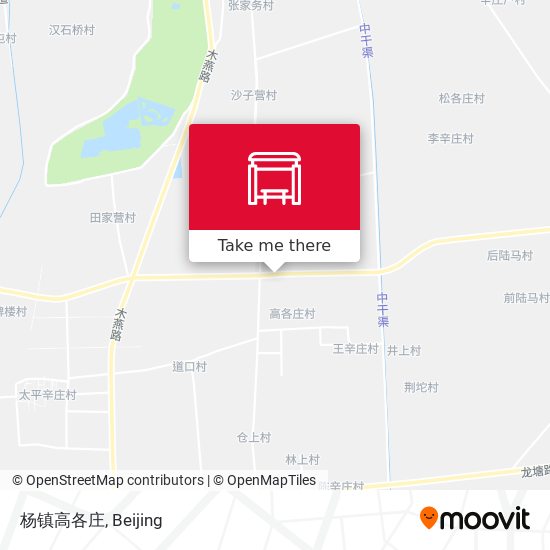 杨镇高各庄 map