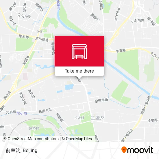前苇沟 map