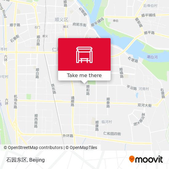 石园东区 map