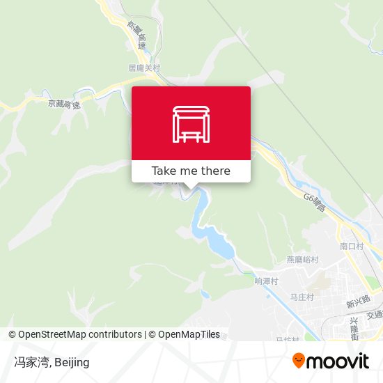 冯家湾 map