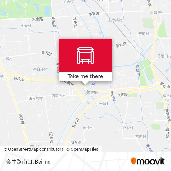 金牛路南口 map
