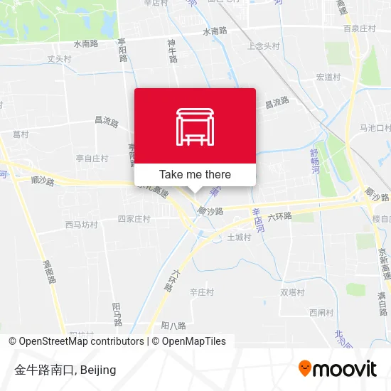 金牛路南口 map