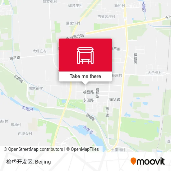 榆垡开发区 map