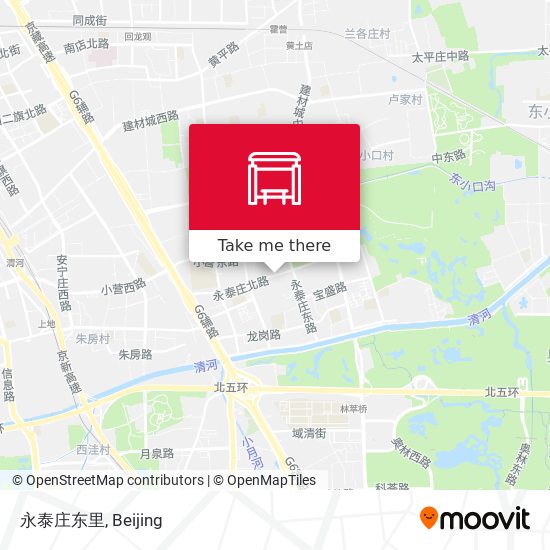 永泰庄东里 map
