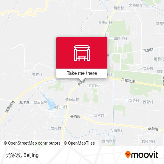尤家坟 map