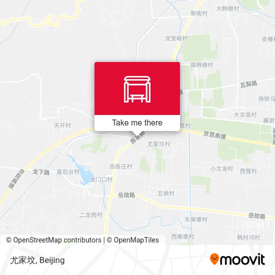 尤家坟 map