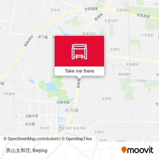 房山太和庄 map