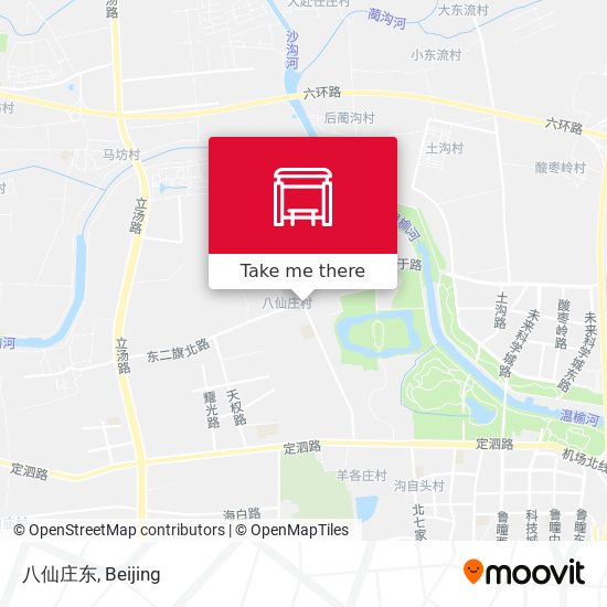 八仙庄东 map