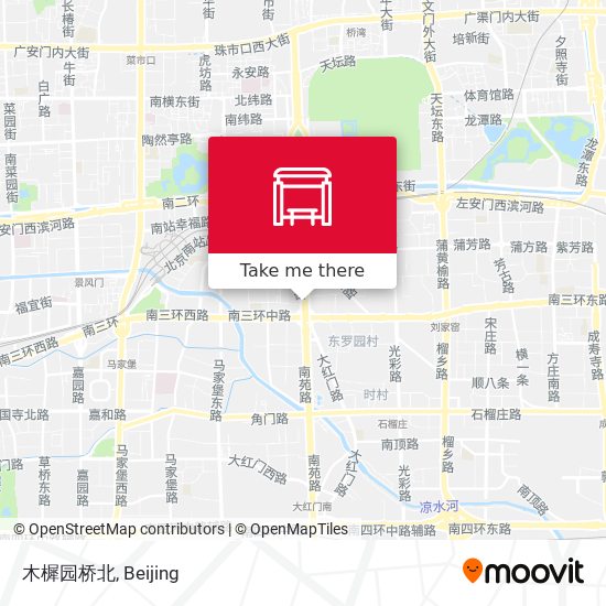 木樨园桥北 map