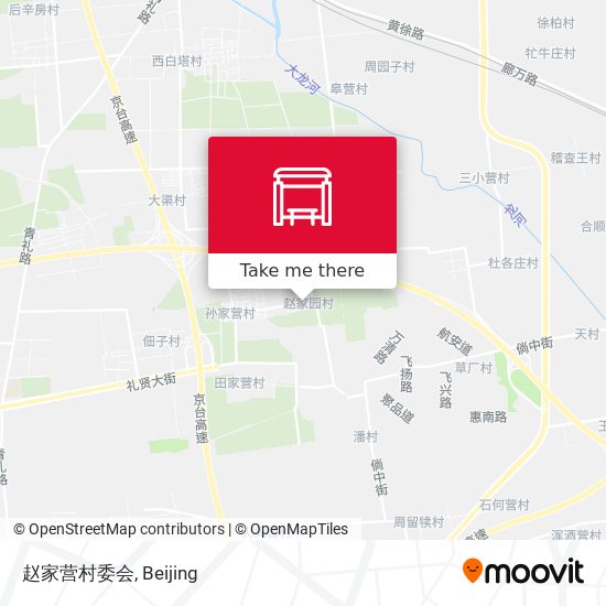 赵家营村委会 map