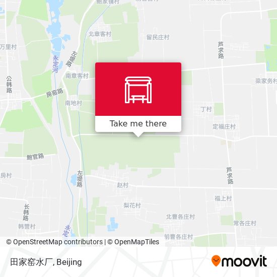 田家窑水厂 map