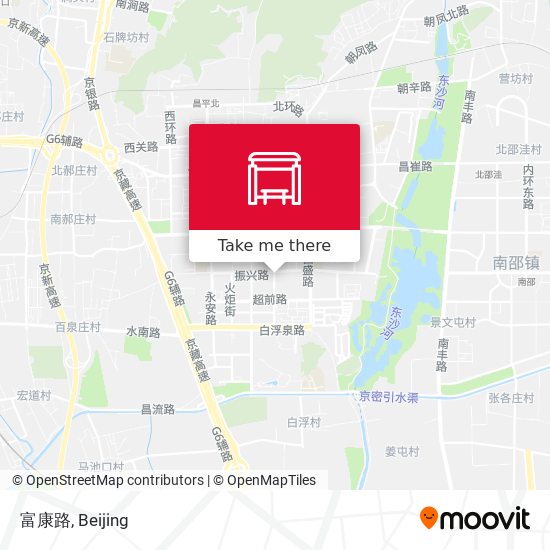 富康路 map