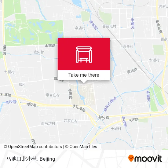马池口北小营 map