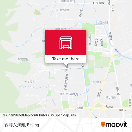 西埠头河滩 map