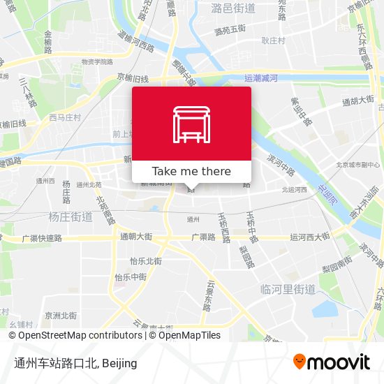 通州车站路口北 map