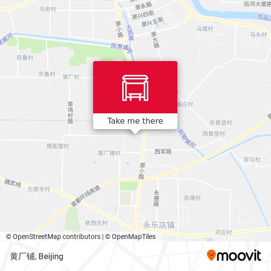 黄厂铺 map