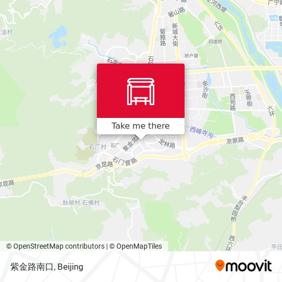 紫金路南口 map