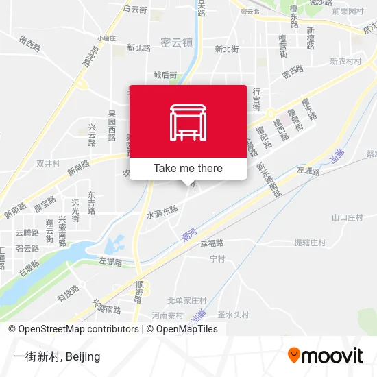 一街新村 map
