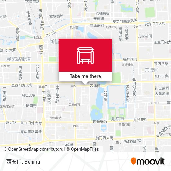西安门 map