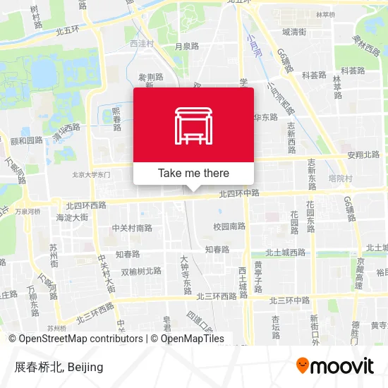 展春桥北 map