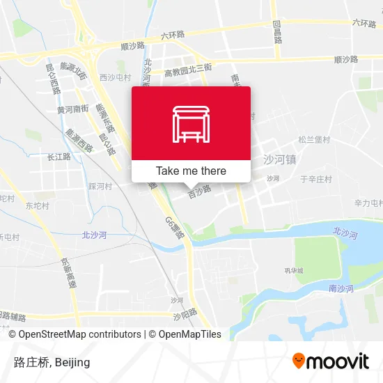 路庄桥 map