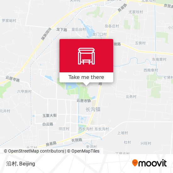 沿村 map