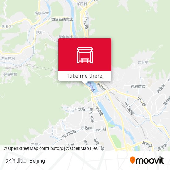 水闸北口 map