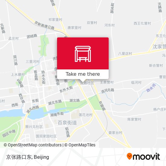 京张路口东 map