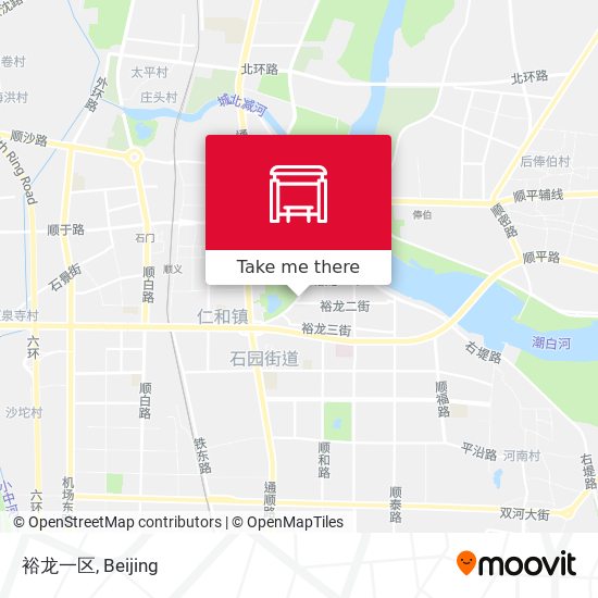 裕龙一区 map