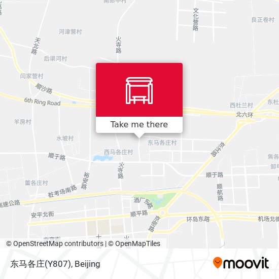 东马各庄(Y807) map