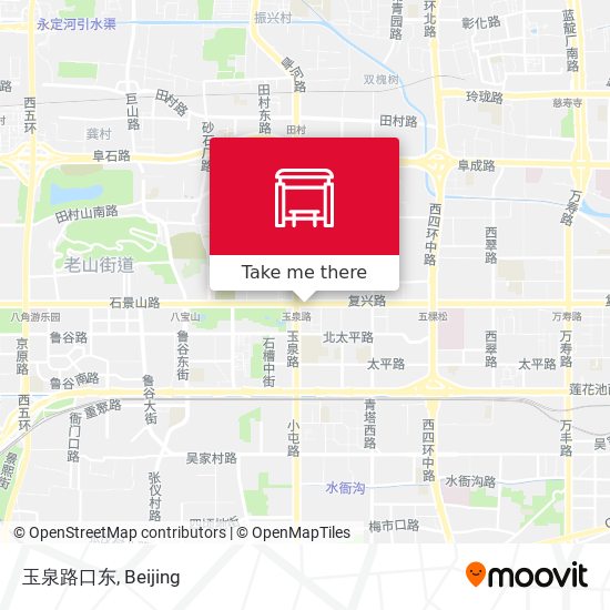 玉泉路口东 map