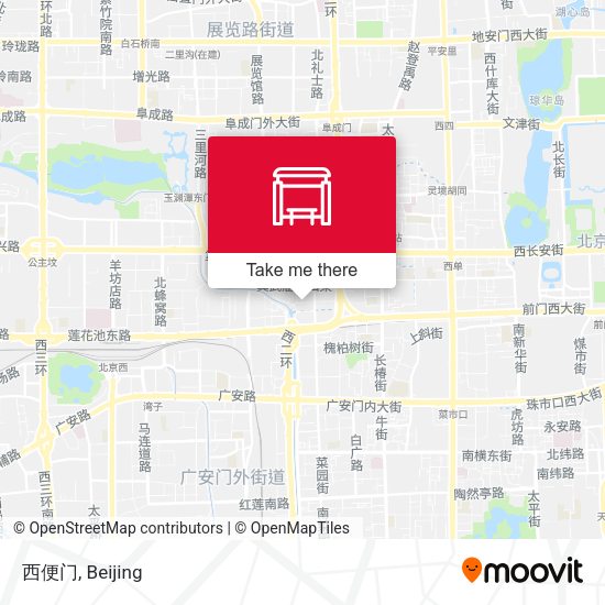 西便门 map