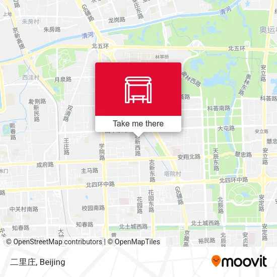 二里庄 map