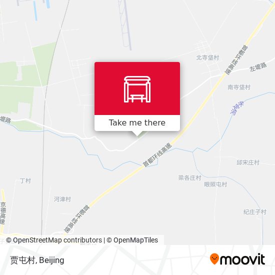 贾屯村 map