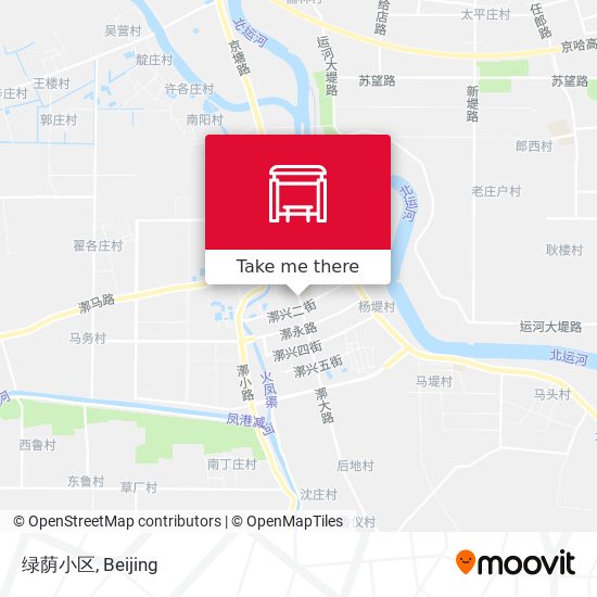 绿荫小区 map