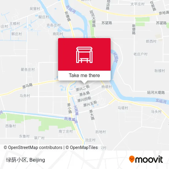 绿荫小区 map
