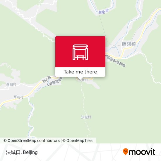 法城口 map