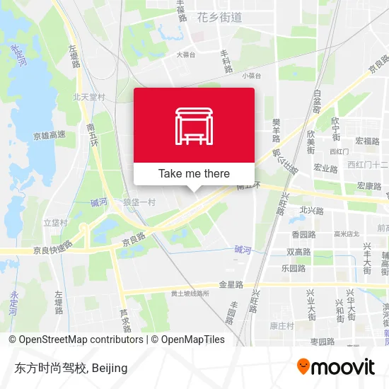 东方时尚驾校 map