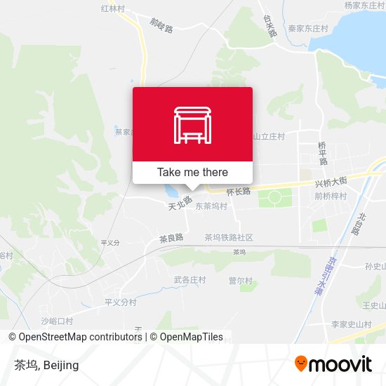茶坞 map