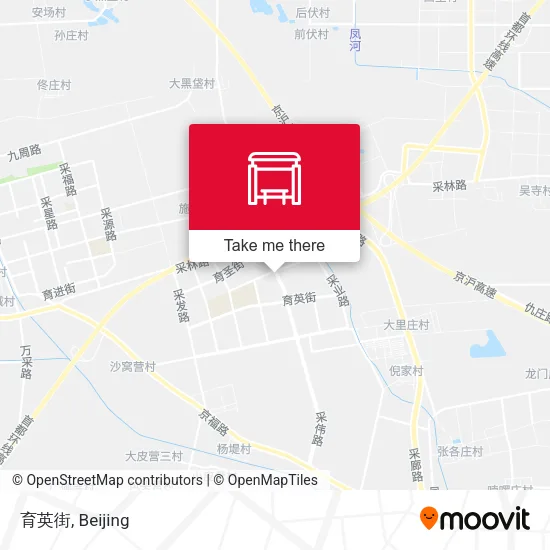 育英街 map