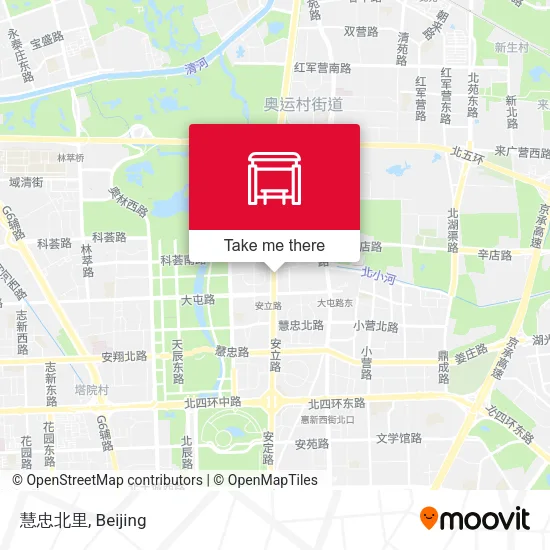 慧忠北里 map