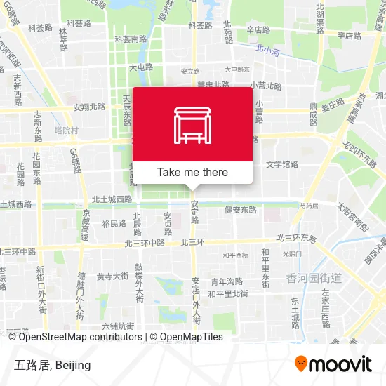 五路居 map