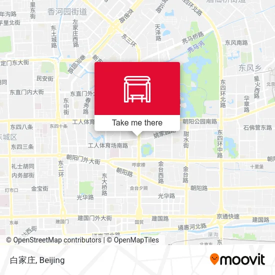 白家庄 map