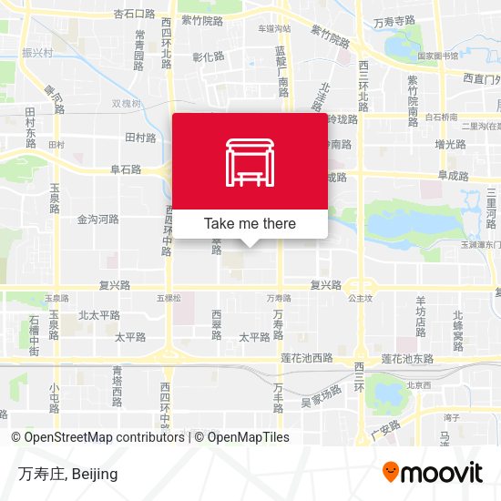 万寿庄 map
